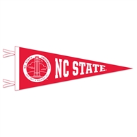 North Carolina State Wolfpack Wool Felt Pennant -