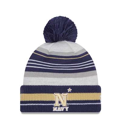 Navy Midshipmen New Era Grayed Knit Beanie