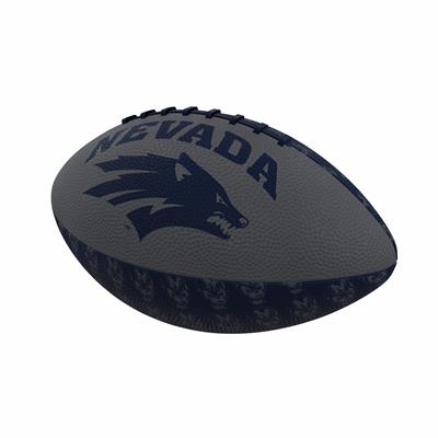 Nevada Wolfpack Mini Rubber Repeating Football