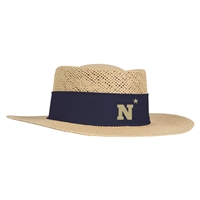 Navy Midshipmen Ahead Gambler Straw Hat