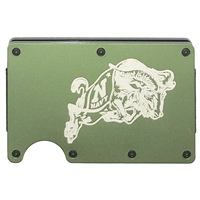 Navy Midshipmen Aluminum RFID Cardholder - Army Gr