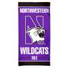 Northwestern Wildcats Spectra Beach Towel