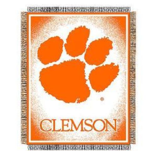 Clemson Woven Jacquard Throw