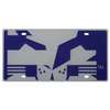 NYU Bobcats Full Color Mega Inlay License Plate