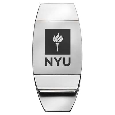 NYU Violets Money Clip