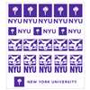 NYU Bobcats Multi-Purpose Vinyl Sticker Sheet