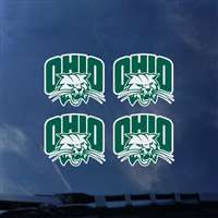 Ohio Bobcats Transfer Decals - Set of 4