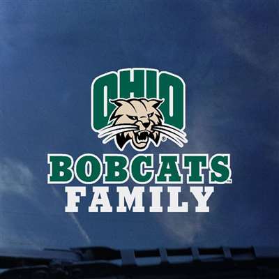 Ohio Bobcats Transfer Decal - Family