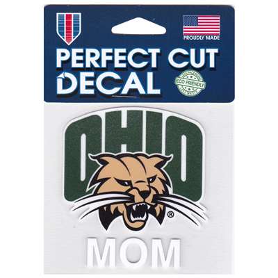 Ohio Bobcats Perfect Cut Decal - Mom