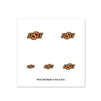 Oklahoma State Cowboys Fingernail Tattoos - 4 Pack