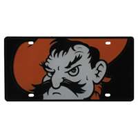 Oklahoma State Cowboys Full Color Mega Inlay License Plate