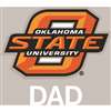 Oklahoma State Cowboys Transfer Decal - Dad