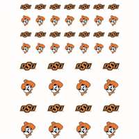 Oklahoma State Cowboys Small Sticker Sheet - 2 Sheets