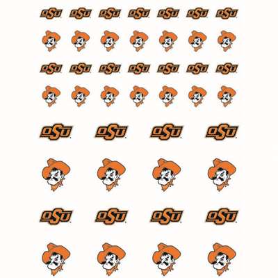 Oklahoma State Cowboys Small Sticker Sheet - 2 Sheets