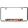 Oklahoma State Cowboys Stainless Steel License Plate Frame