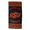 Oklahoma State Cowboys Stripes Beach Towel