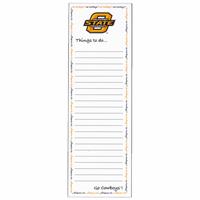 Oklahoma State Cowboys Magnetic To Do List Pad