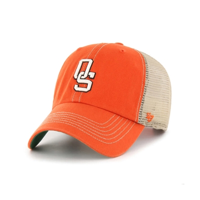 Oklahoma State Cowboys 47 Brand Trawler Clean Up Adjustable Hat - Vintage Logo