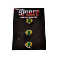 Oregon Ducks Metal Logo Button Covers - Set Of 3