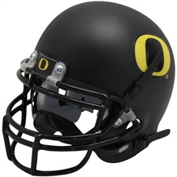 Oregon Ducks Mini Helmet By Schutt - Matte Black