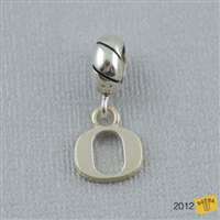 Oregon  Ducks Sterling Silver Charm Bead