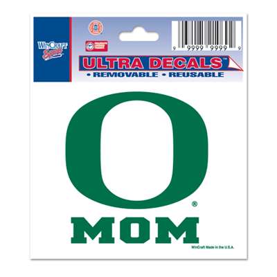 Oregon Ducks Decal 3" X 4" - Mom