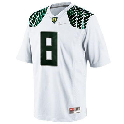 Nike Oregon Ducks Youth Replica Football Gameday Jersey - Black #8 Wings