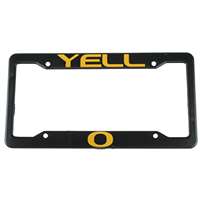 Oregon Ducks Plastic License Plate Frame - Yell-O