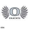 Oregon Ducks 8" Logo Magnet