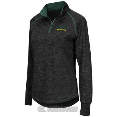 Oregon Ducks Women's Colosseum Bikram 1/4 Zip Jacket