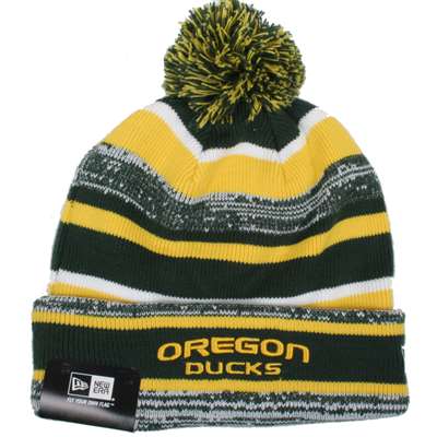 Oregon Ducks New Era Sport Knit Beanie