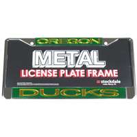 Oregon Ducks Metal Inlaid Acrylic License Plate Frame - Alt