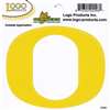 Oregon Ducks Logo Decal - Yellow - 4.5" x 3.5"