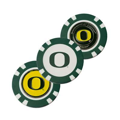 Magnetic Poker Chip - Green (w/ 3 Regular Chips)