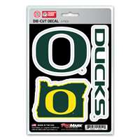 Oregon Ducks Decals - 3 Pack