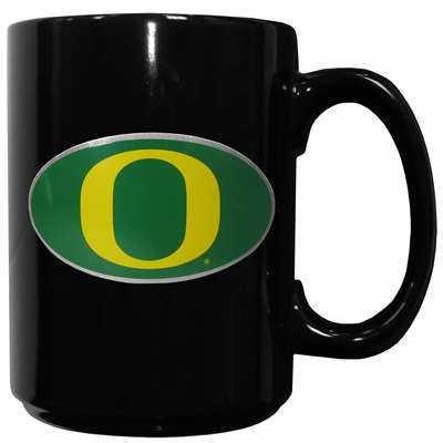 Oregon Ducks 11oz Black Ceramic Mug