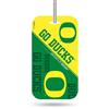 Oregon Ducks Acrylic Luggage Tag