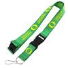 Oregon Ducks Logo Lanyard - Green - Alt