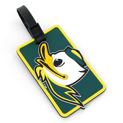 Oregon Ducks Soft Luggage/Bag Tag - Puddles