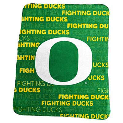 Oregon Ducks Classic Fleece Blanket