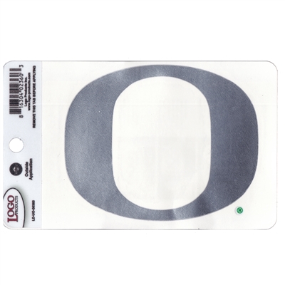 Oregon Ducks Logo Transfer Decal - 4" - O - Chrome