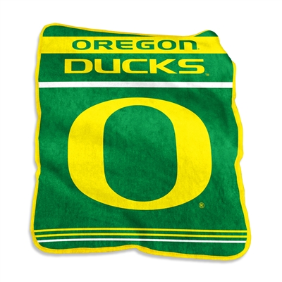 Oregon Ducks Gameday Raschel Throw Blanket