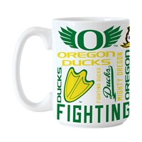 Oregon Ducks 15oz Spirit Ceramic Mug