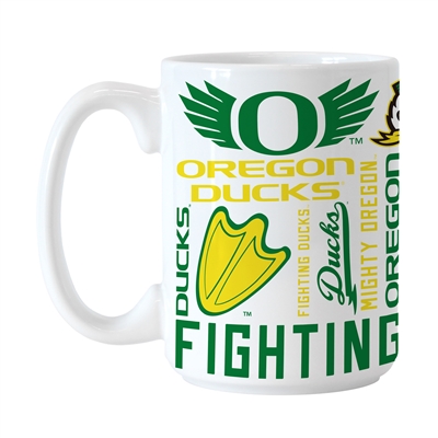 Oregon Ducks 15oz Spirit Ceramic Mug