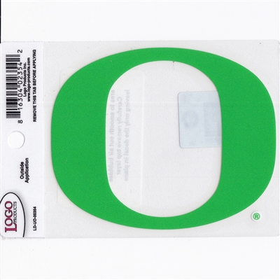 Oregon Ducks Logo Transfer Decal - 4" - O - Apple 