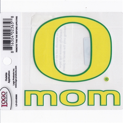 Oregon Ducks Logo Transfer Decal - 3.5" - Mom