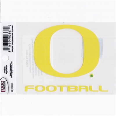 Oregon Ducks Logo Transfer Decal - 4" - Football