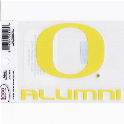 Oregon Ducks Logo Transfer Decal - 4" - Alumni