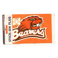 Oregon State Beavers Stick-on Cloth Flag Decal