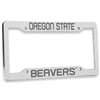 Oregon State Beavers Chrome Plastic License Plate Frame